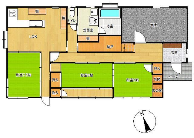 長崎市 花丘町(千歳町駅) 2階建 7SLDK