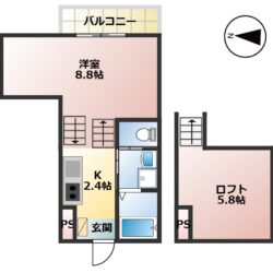 エイジス石神 101号室