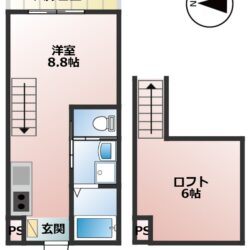エイジス石神 302・304・306号室